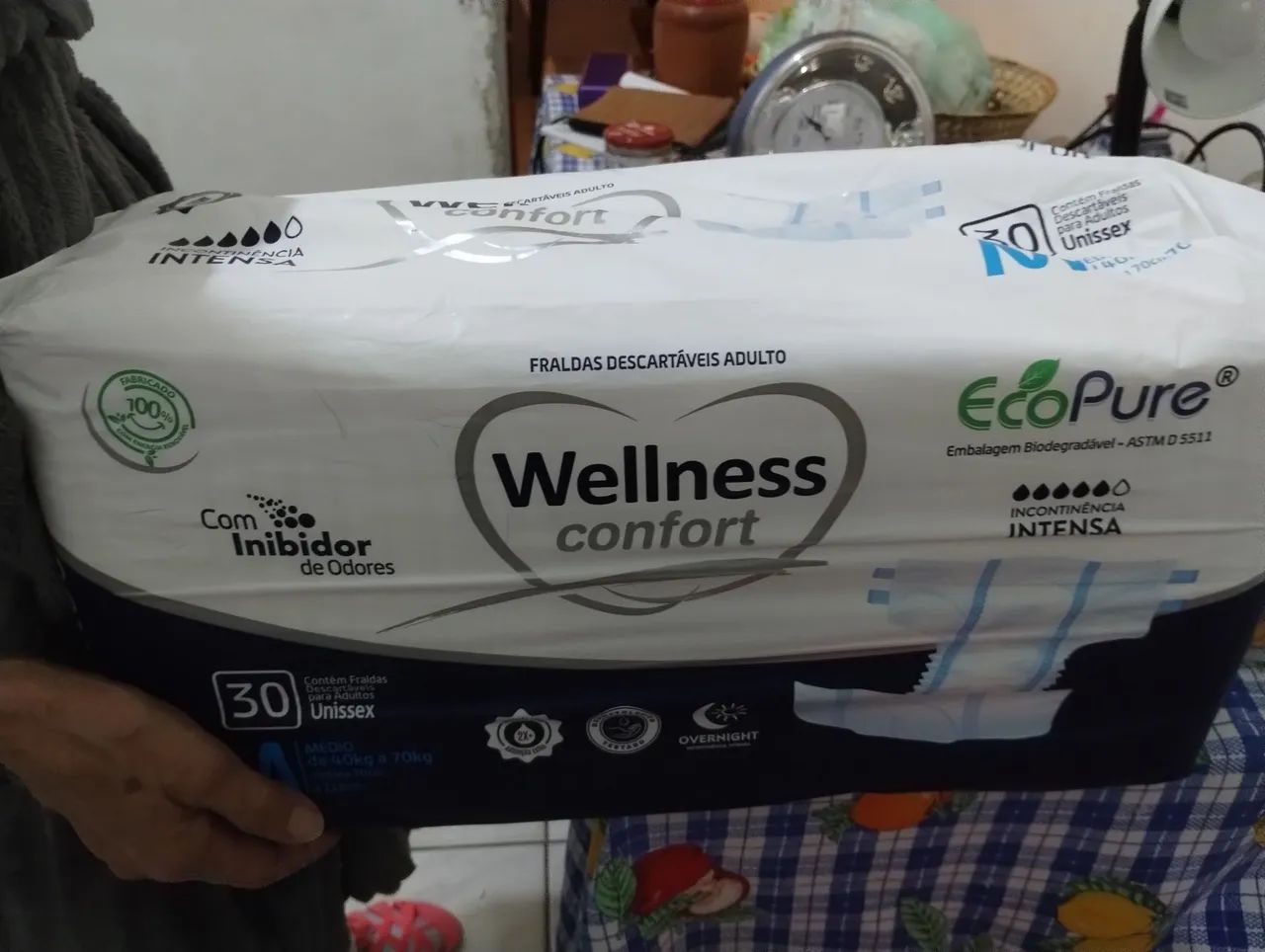 Fraldas para Adulto Tamanho M