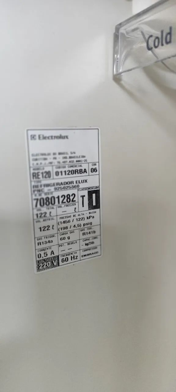 Frigobar Eletrolux 120lt - Foto 5