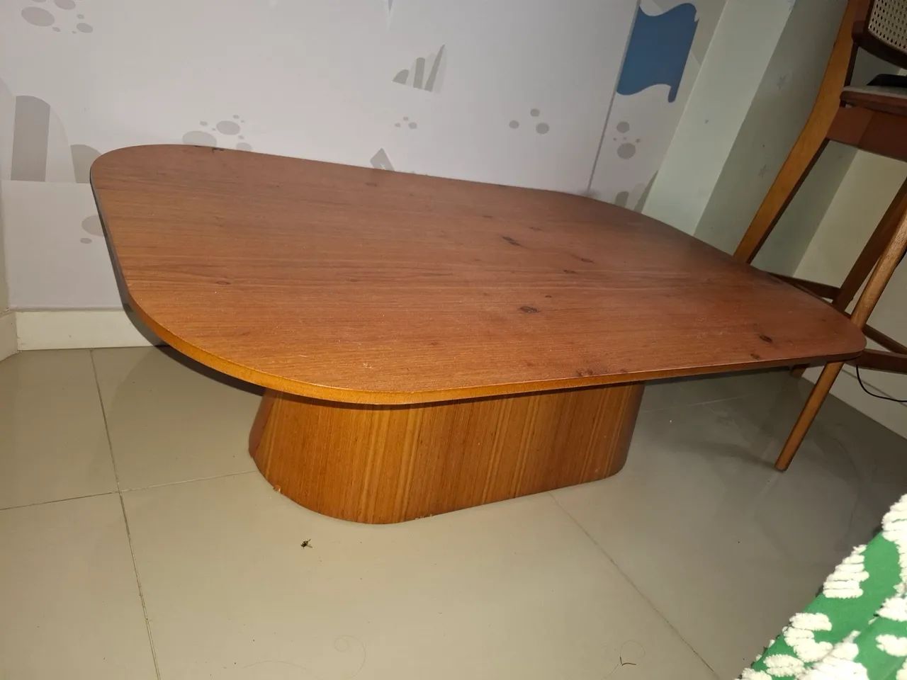 Mesa centro madeira 110x70