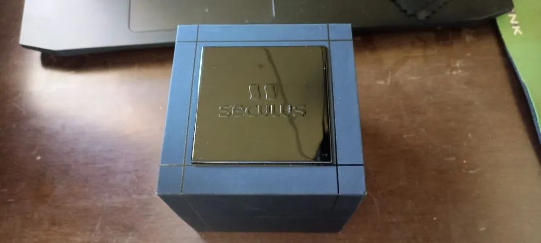 Relógio Masculino Cronógrafo Casual Prata - SECULUS - Foto 2