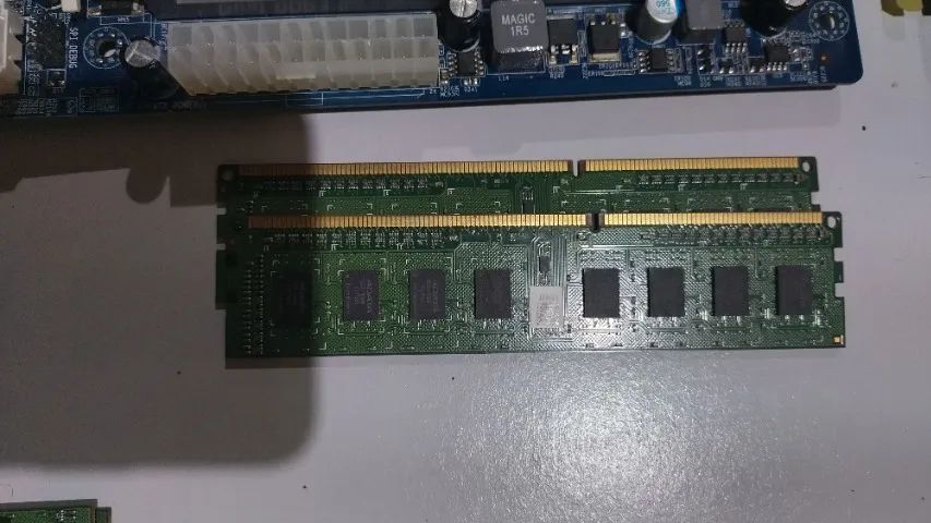 Kit informática placa mãe, processador, memória, cooler - Foto 5