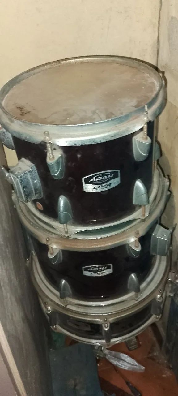 2 tons e 1 tarol de bateria de percussão  - Foto 2