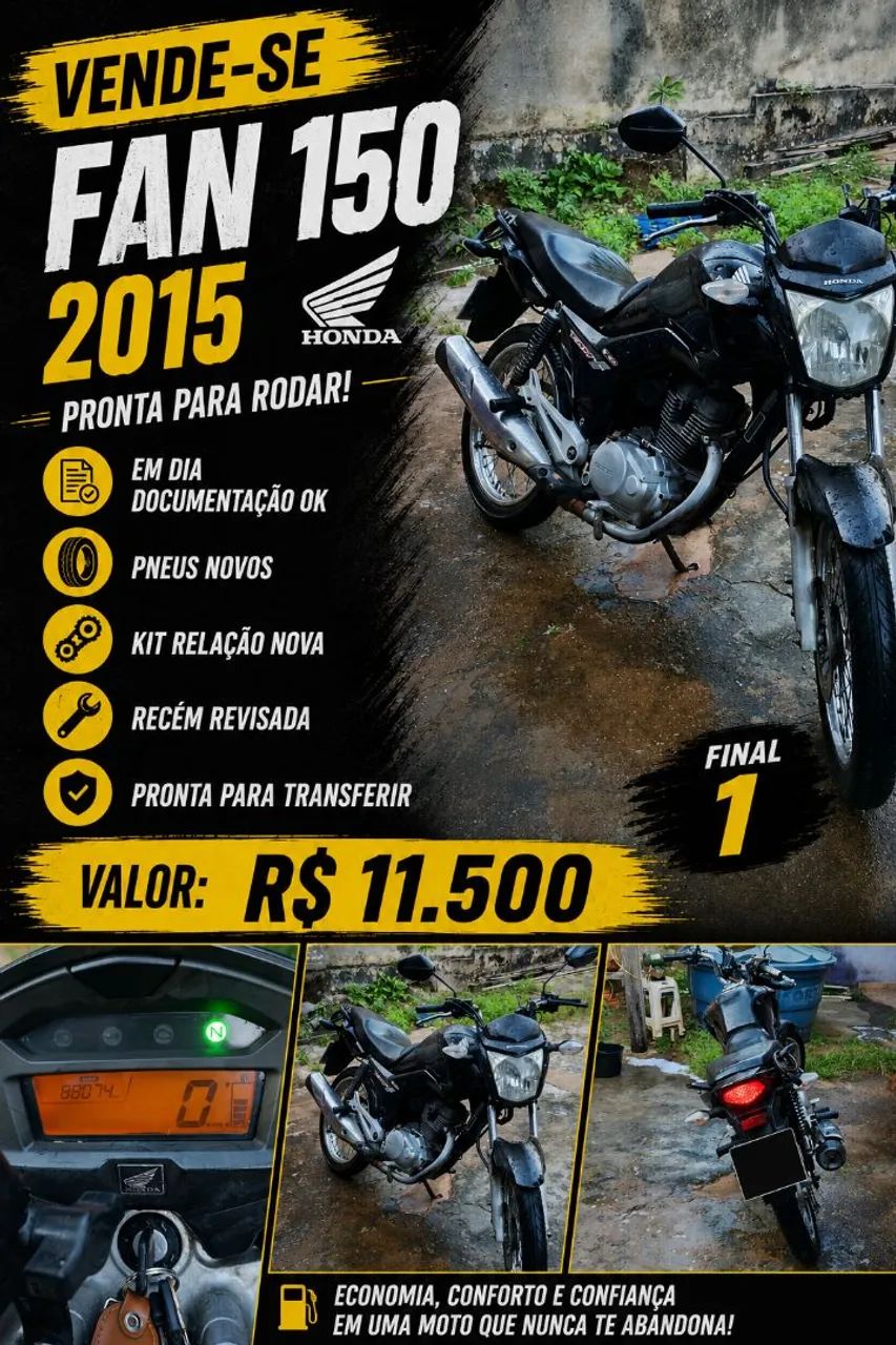 Moto Fan 150 