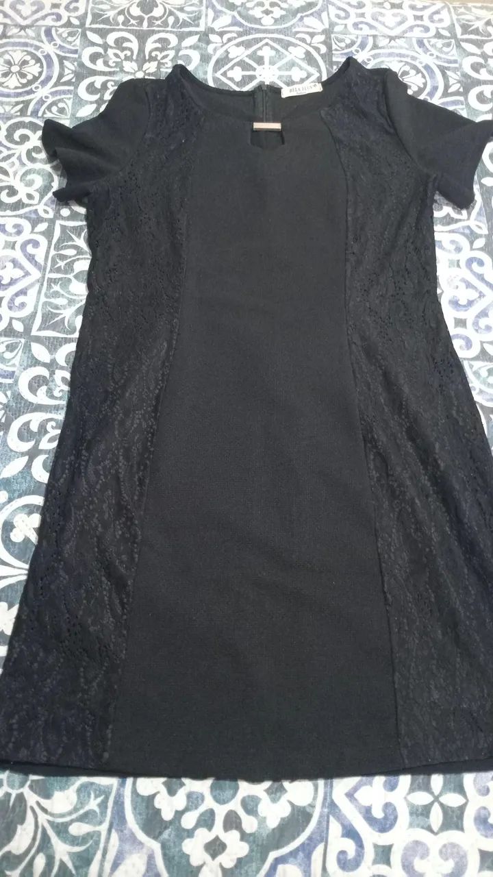 Vestido preto Plus lindooo 