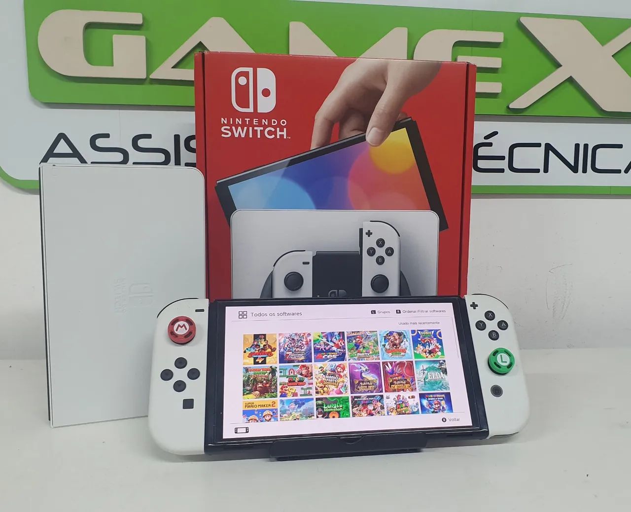 NINTENDO SWITCH OLED DESBLOQUEADO 