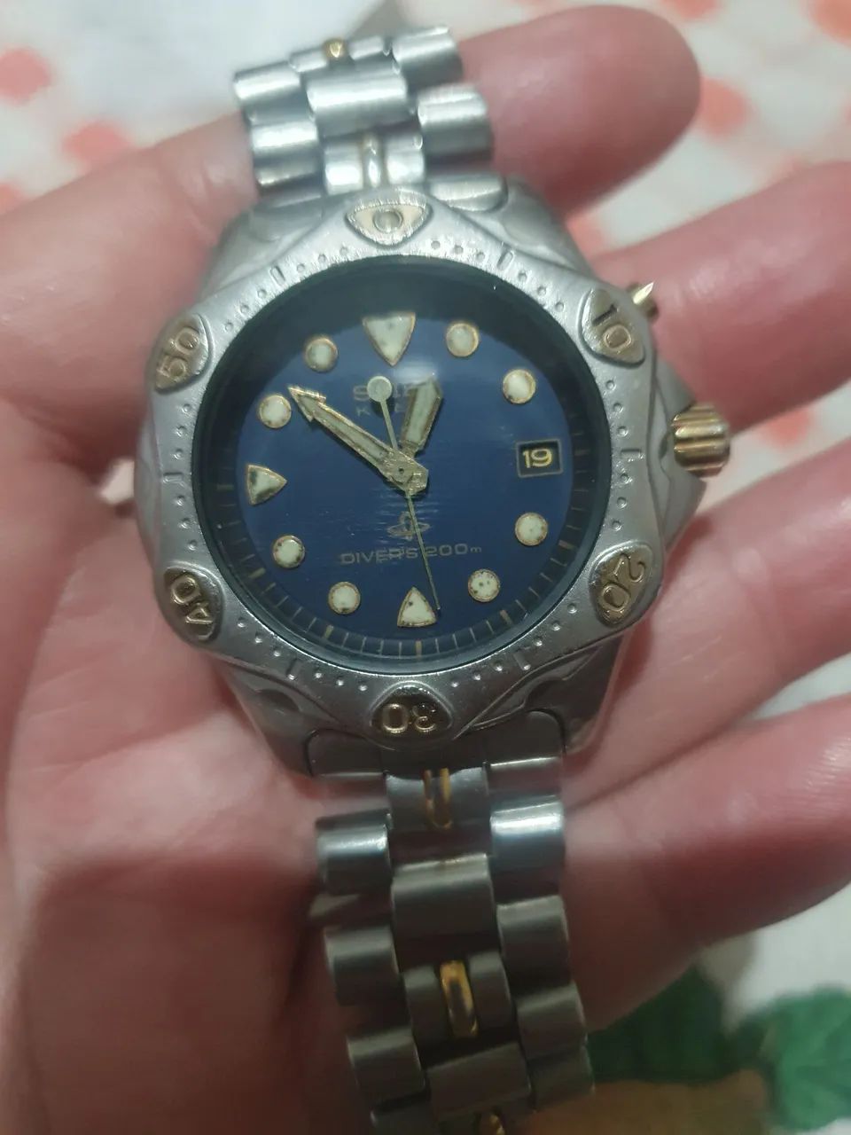 Seiko kinet funcionando normalmente todo em aço inox  - Foto 2