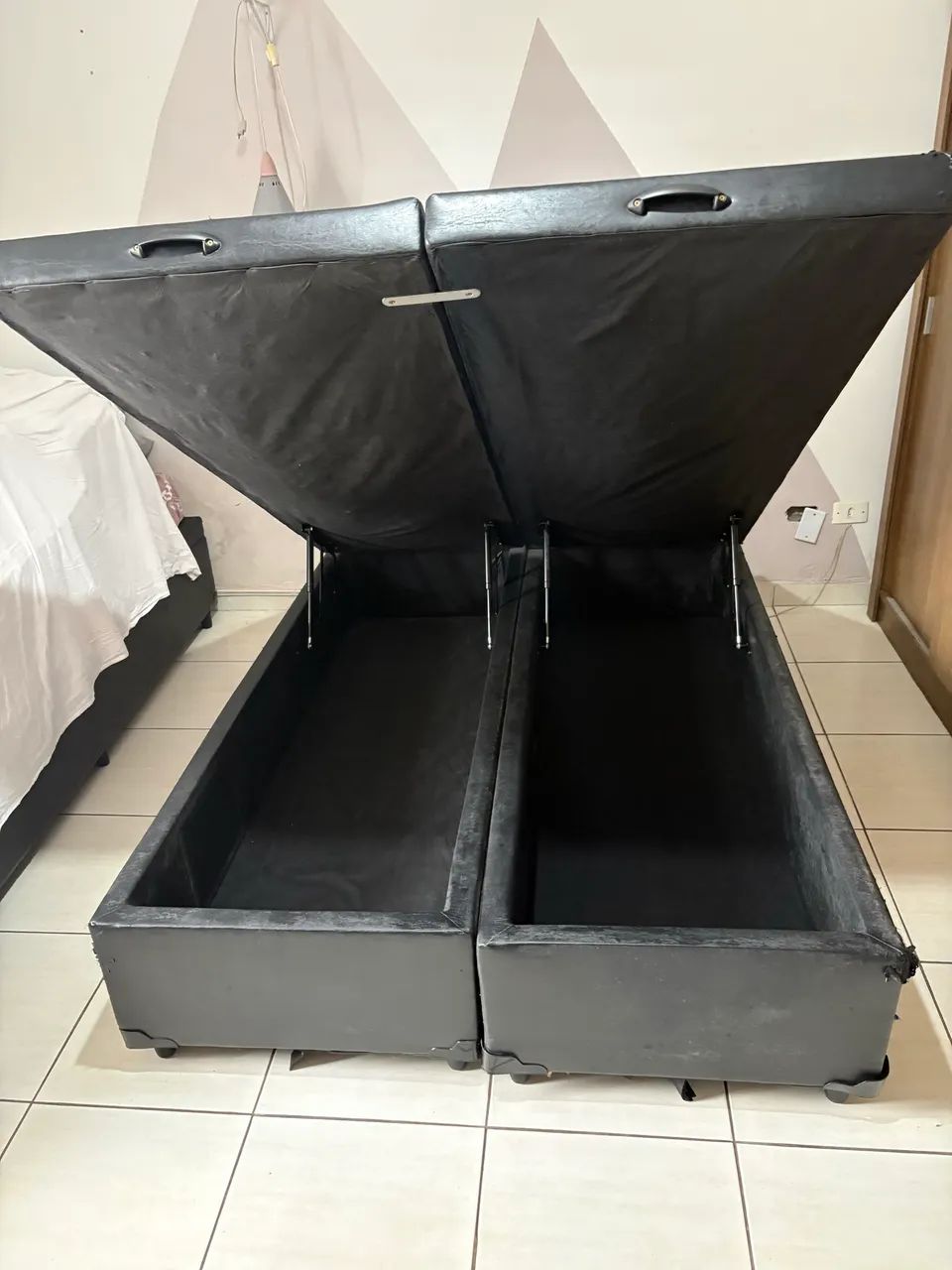 Cama Casal Box Baú com colchão  - Foto 2