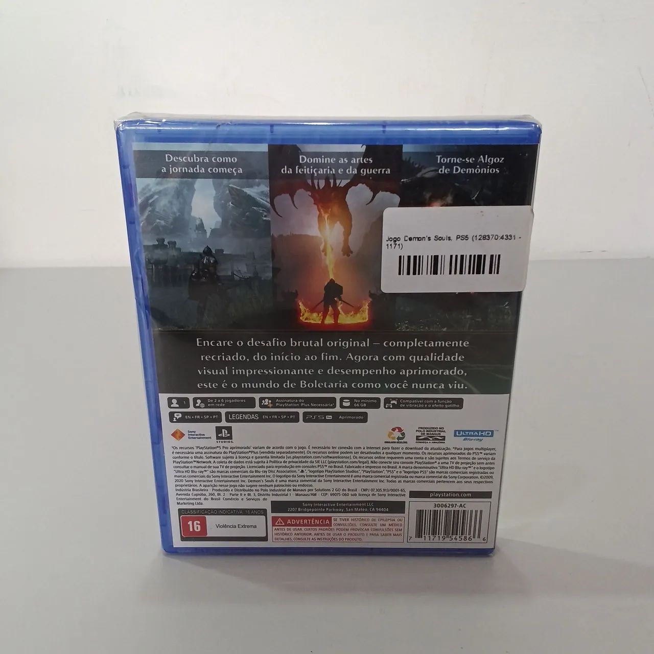 Vendo Demons Souls Ps5 - Novo Lacrado  - Foto 2