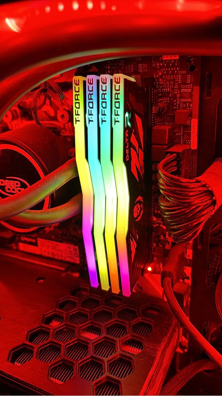 Memória RAM T-FORCE DDR4 32GB 3200mhz - Foto 2