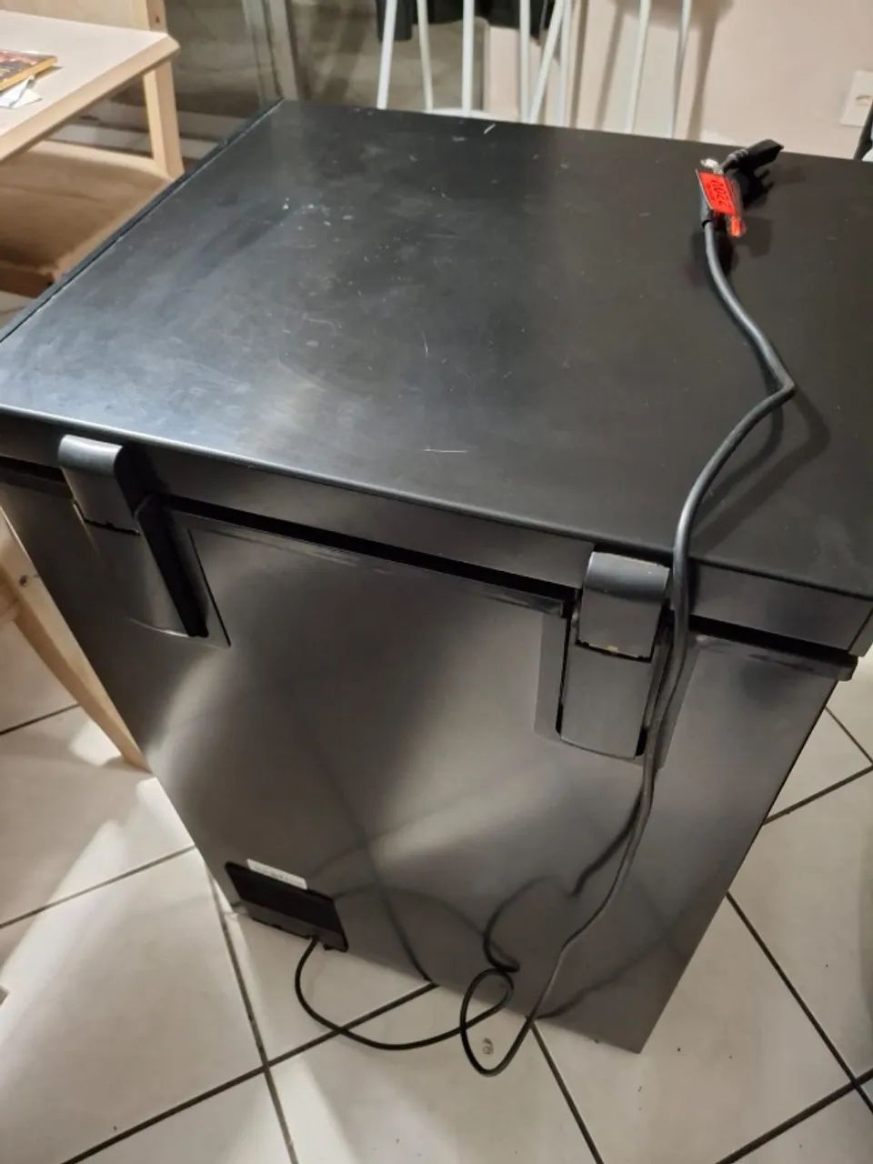 Freezer Horizontal 100 LITROS Midea Preto - Foto 3