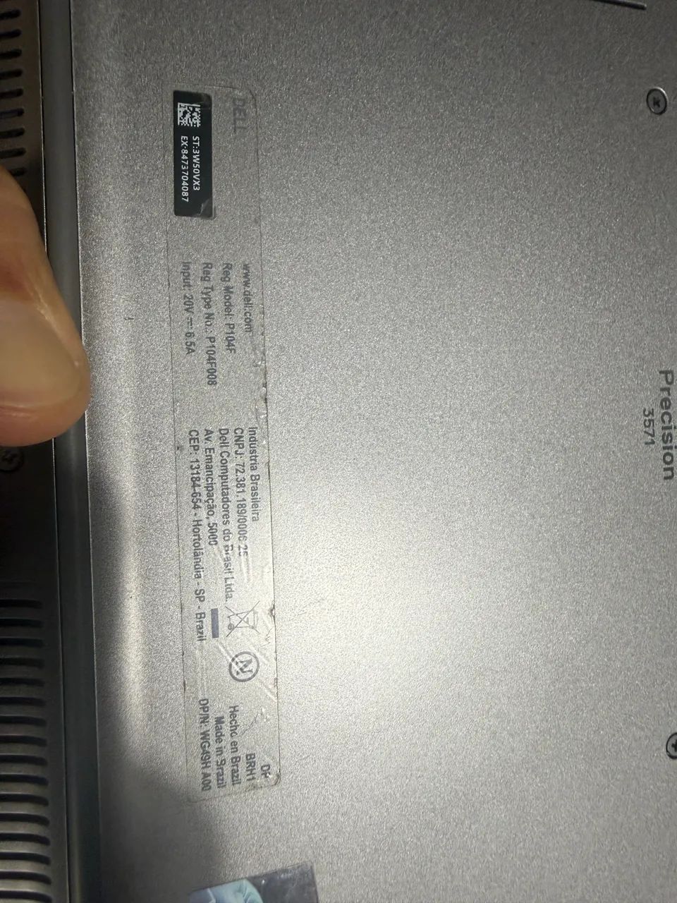 Notebook Dell Precision 3571 - Foto 5