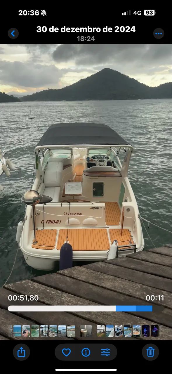 Lancha Coral 26 Full diesel - Foto 2