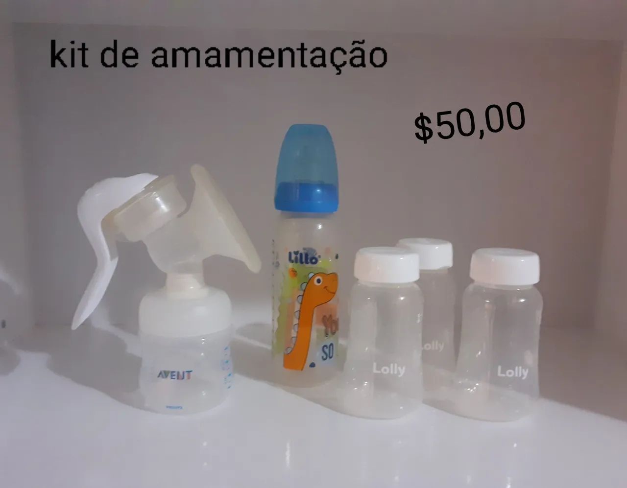 Kit de amamentação 