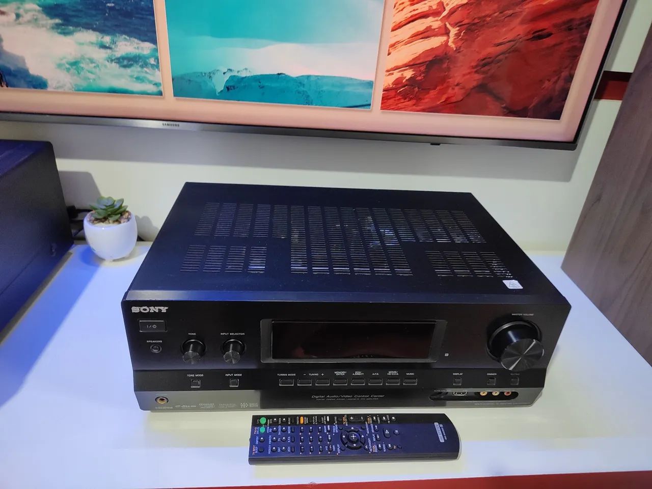 Receiver Sony 7.1 Str dh720 - Aparelhos de Som - Parque Esmeralda