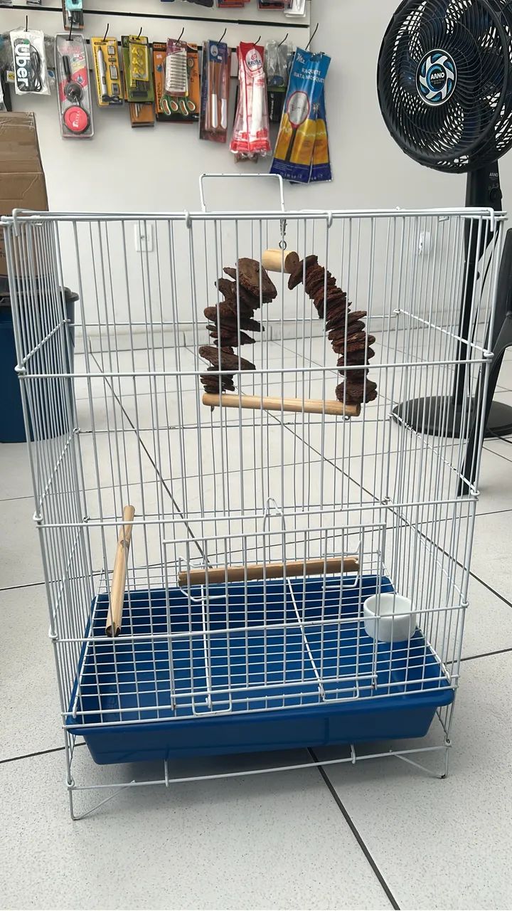 Gaiola para aves de médio/pequeno porte  - Foto 2