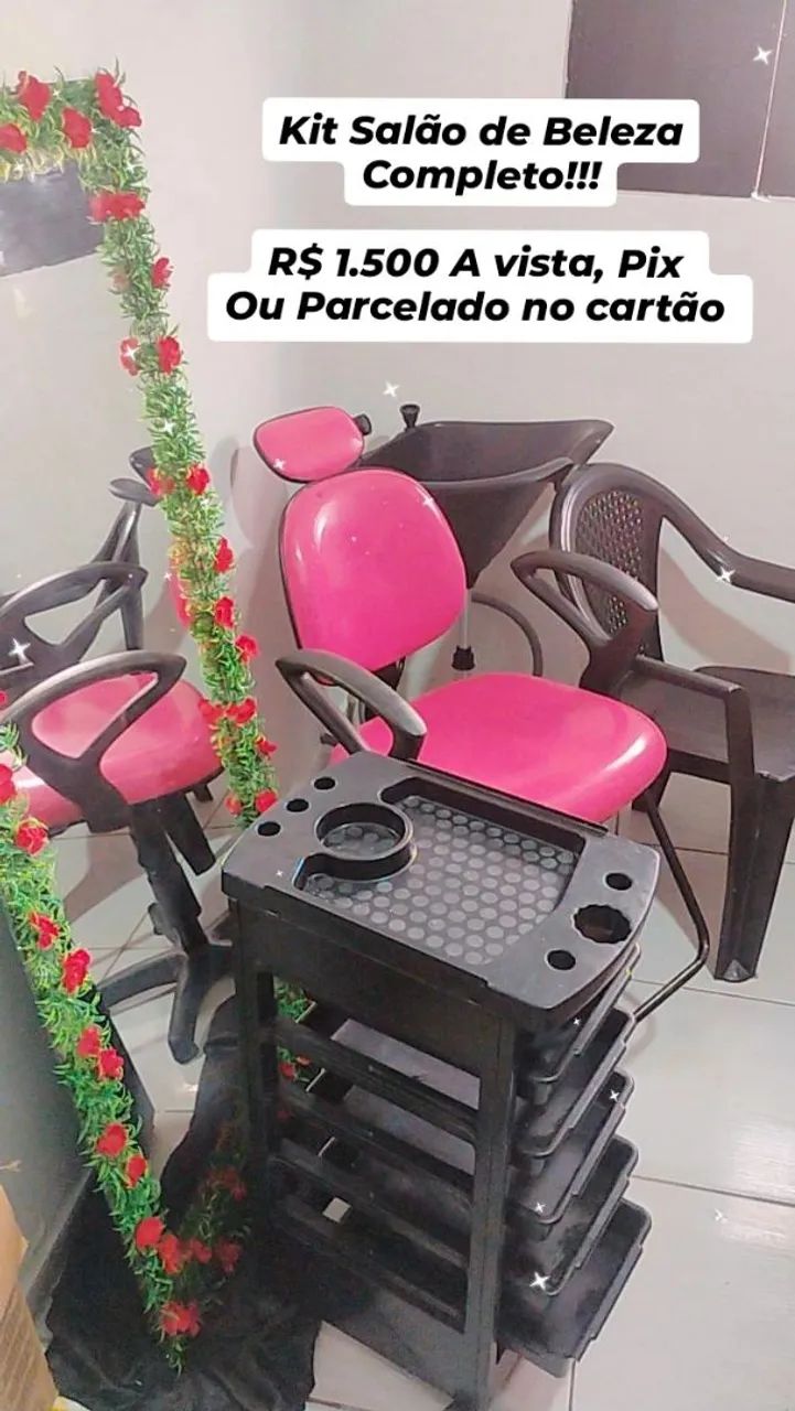 Conjunto completo para salão de beleza - Foto 2
