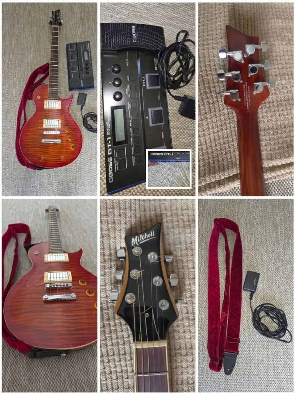Guitarra Mitchell MS470 + Boss GT-1 - Foto 2