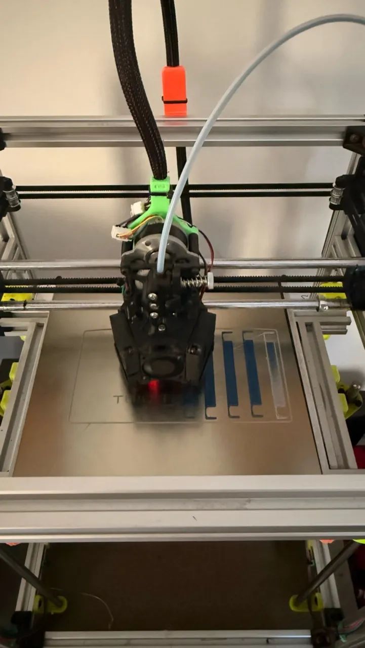 "Impressora 3D CoreXY Estilo HyperCube Evolution (Customizada / DIY)" - Foto 4