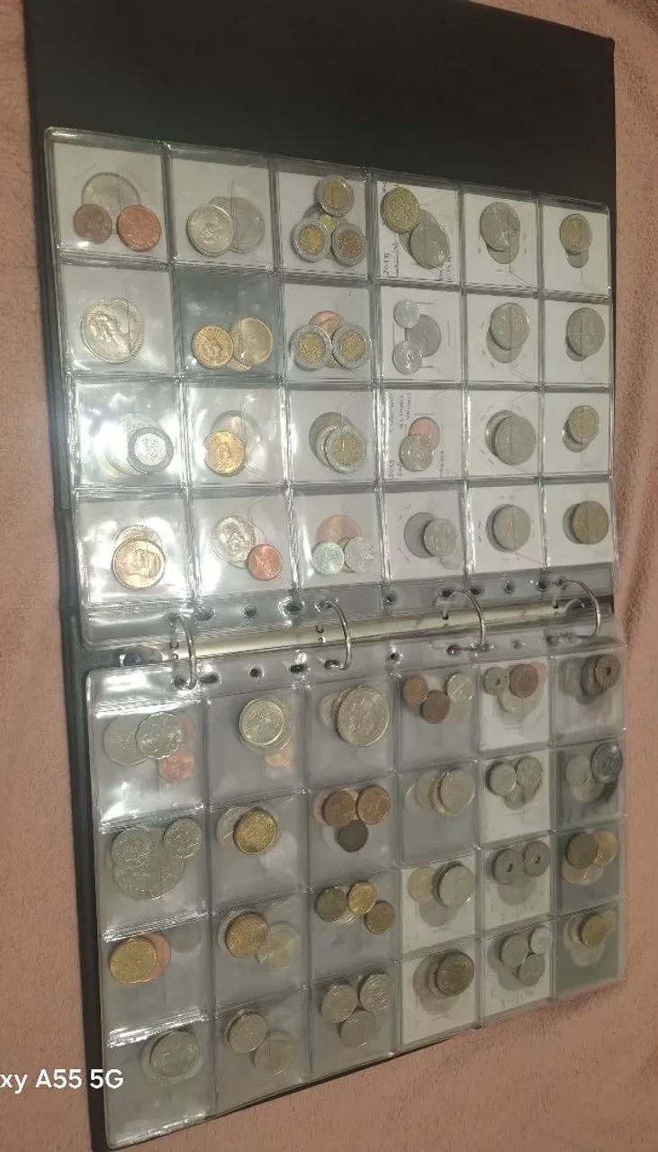 Album de Moedas com mais de 240 moedas - Foto 5