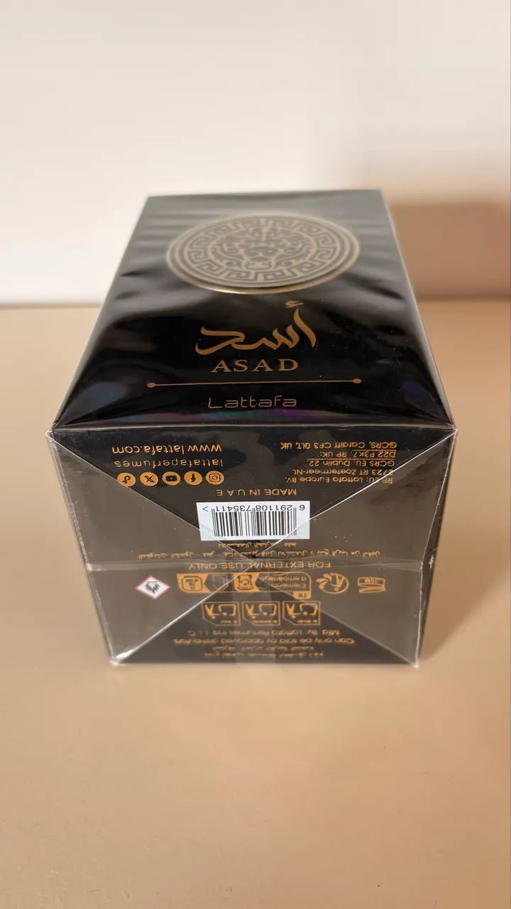 Asad Lattafa 100ml - PERFUME ÁRABE ORIGINAL E LACRADO - Foto 3