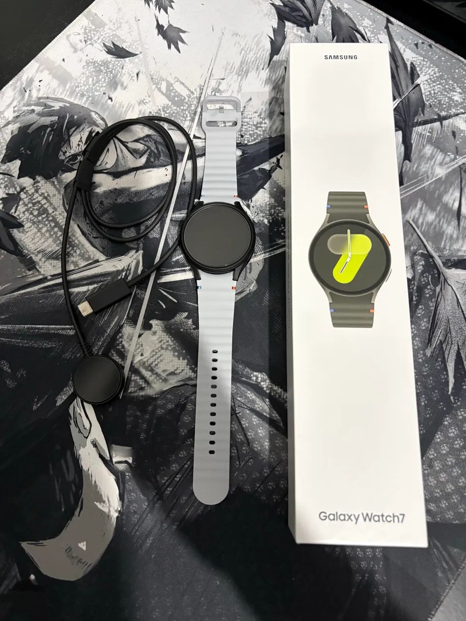 Samsung Galaxy Watch 7 44mm - Impecável + Kit de Pulseiras e Capas!
