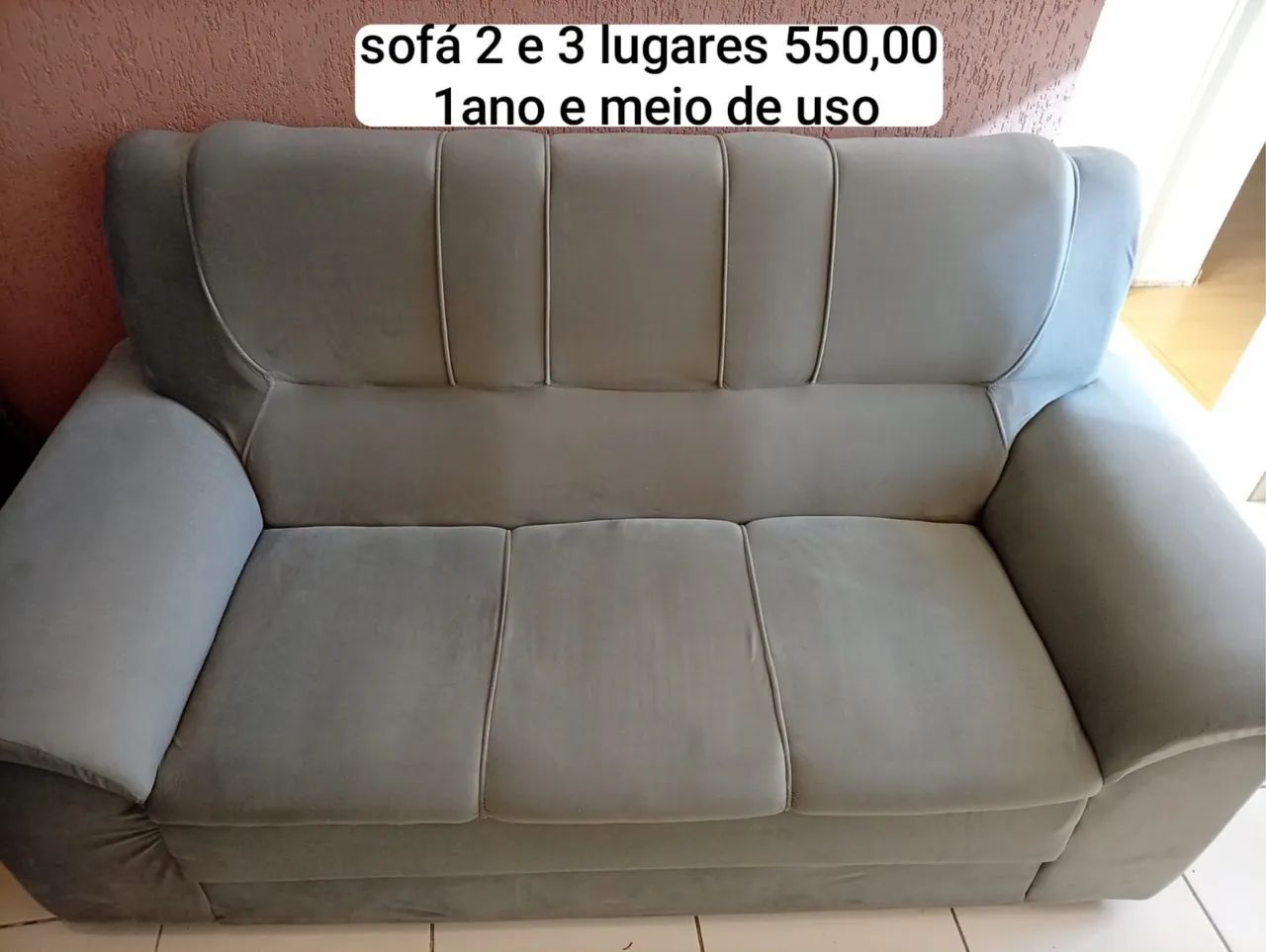 Sofá 2 e 3 lugares 