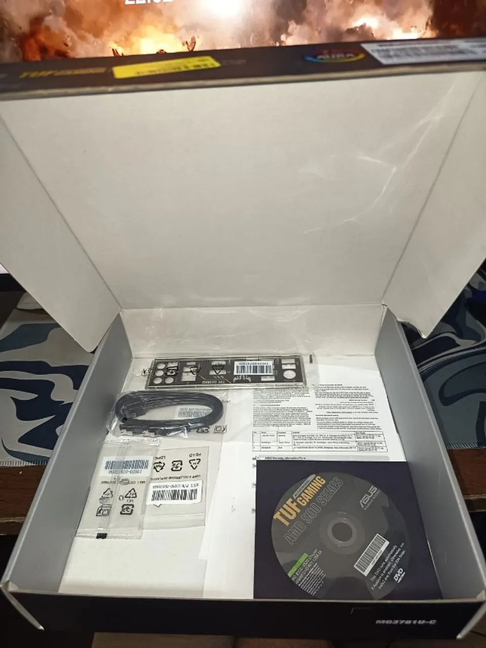 Placa mãe Asus B550M-PLUS TUF GAMING amd/ddr4 MATX - Foto 3