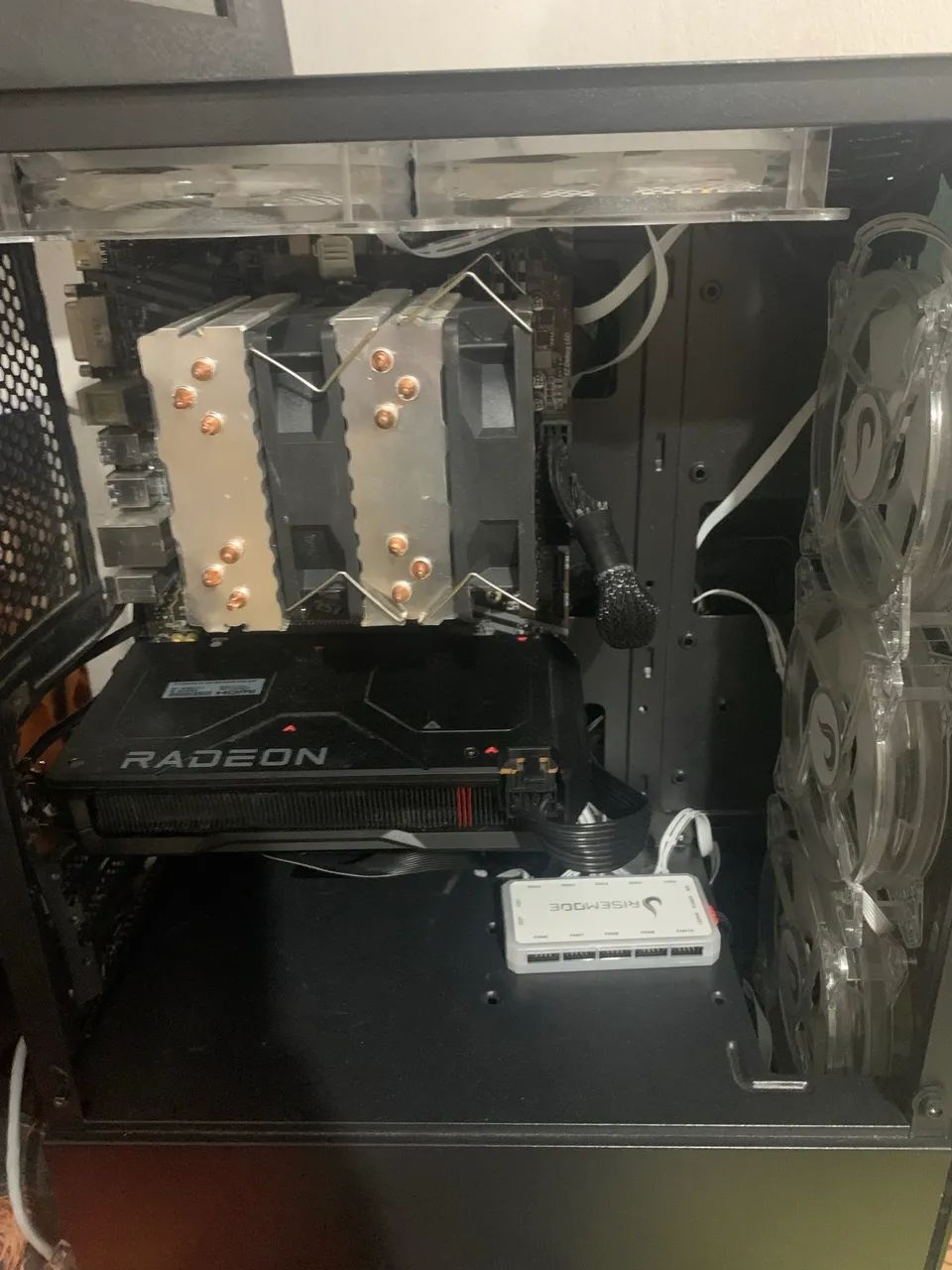 Computador gamer, Rx 7600+ Ryzen 5500, 16 gb com 6 meses de uso e 3 anos de garantia - Foto 2
