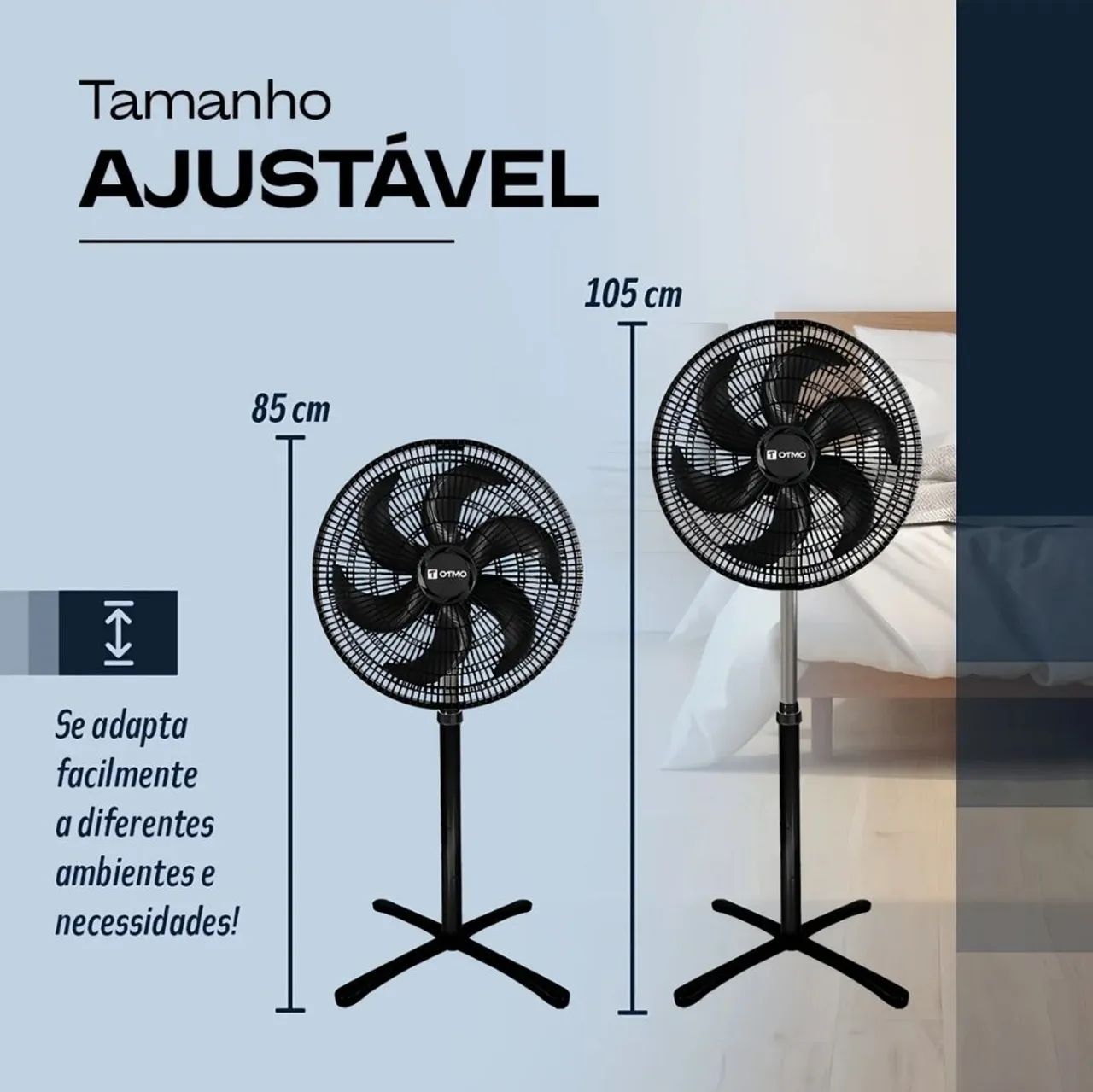 VENTILADOR OTMO DE COLUNA - Foto 4