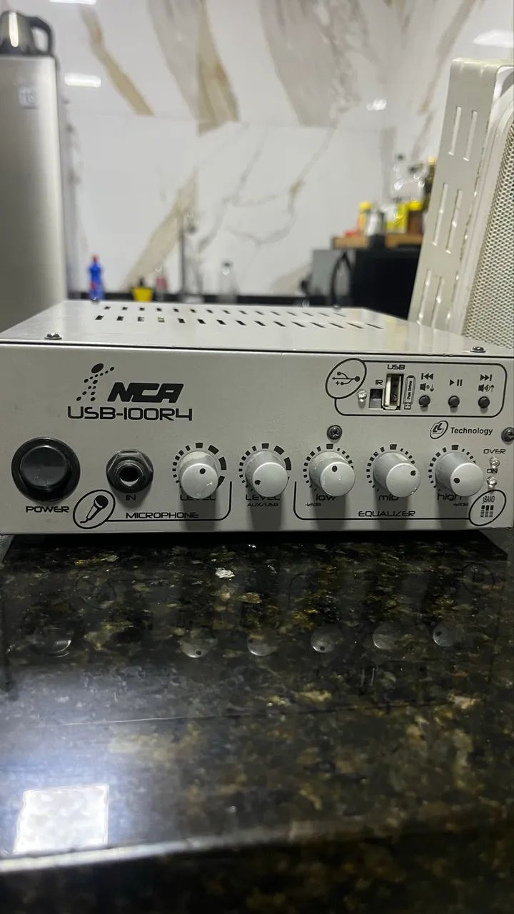 Kit de Som Ambiente NCA + 4 Caixas Novik - Foto 5