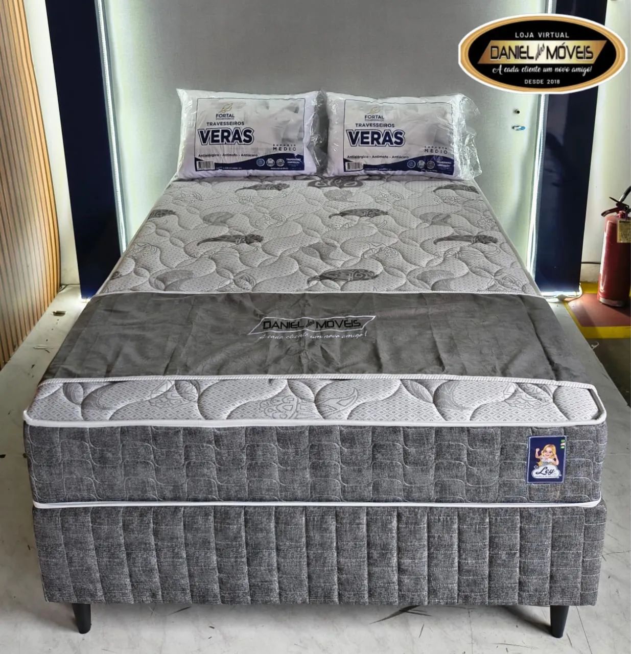 Cama box casal 