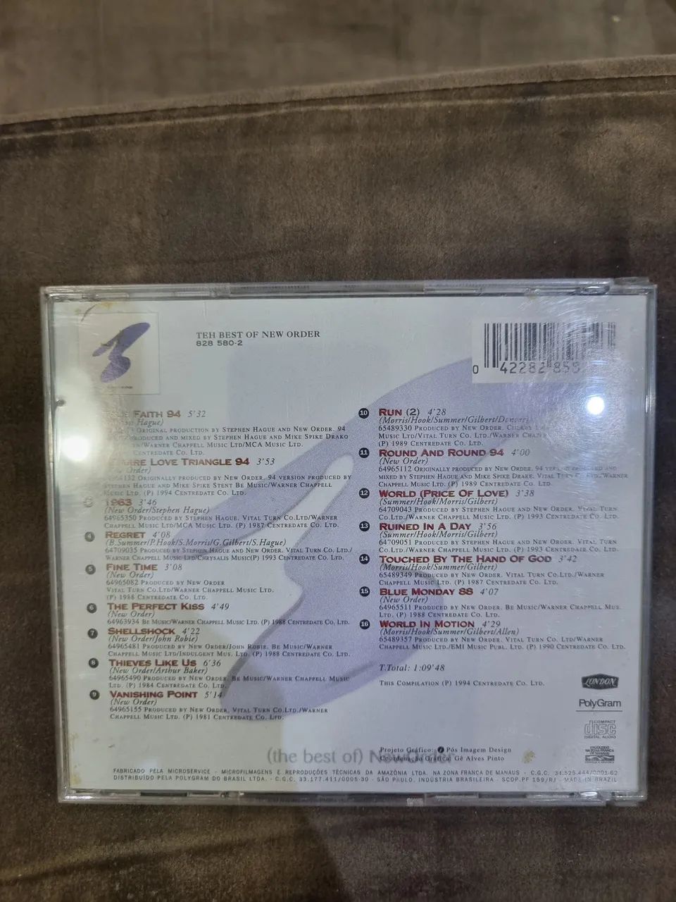 CD The best of NewOrder - Ano 1994 - Foto 2