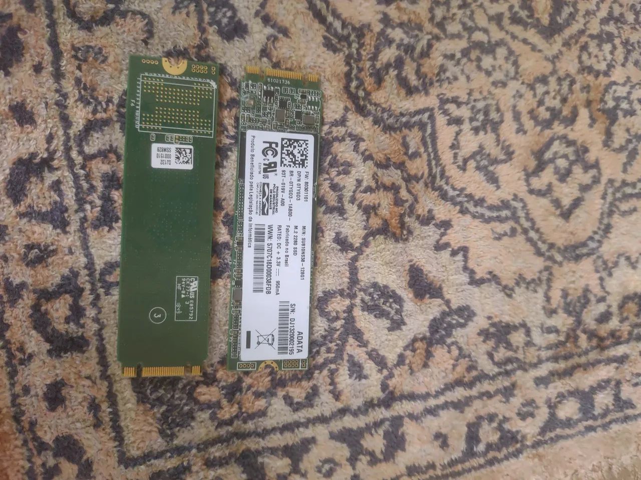 SSD M2 SATA 128GB ADATA - SEMINOVO - AEE INFO  - Foto 2