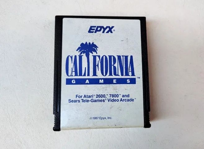 California Games - Cartucho Original Para Atari 2600