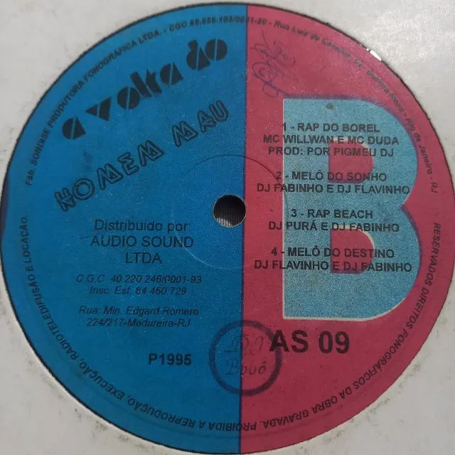 Disco de Vinil LP A Volta Do Homem Mau - Foto 2