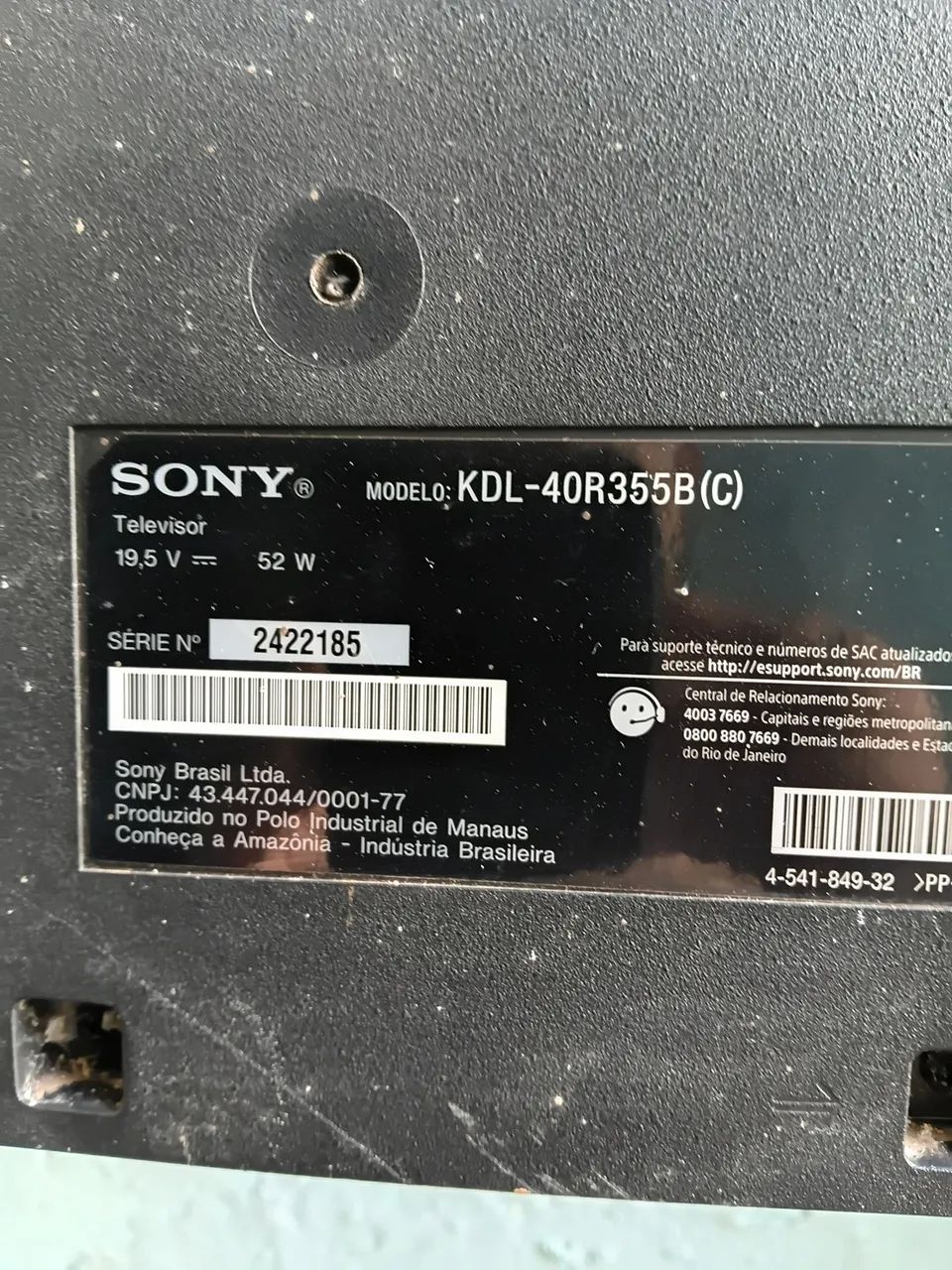 Tv Sony 40pl