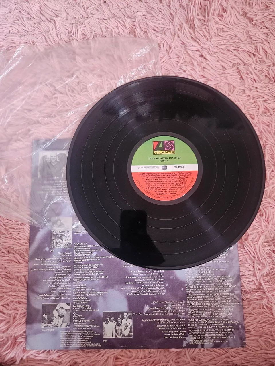 LP vinil: The Mangattan Transfer - Brasil  - Foto 3