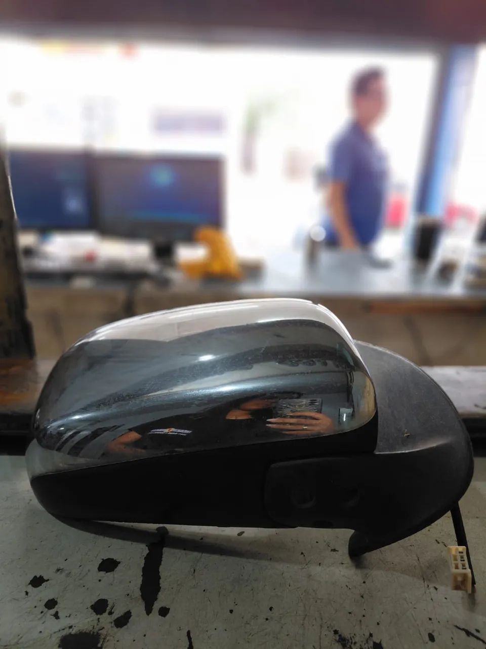 Retrovisor lado direito Hilux 
