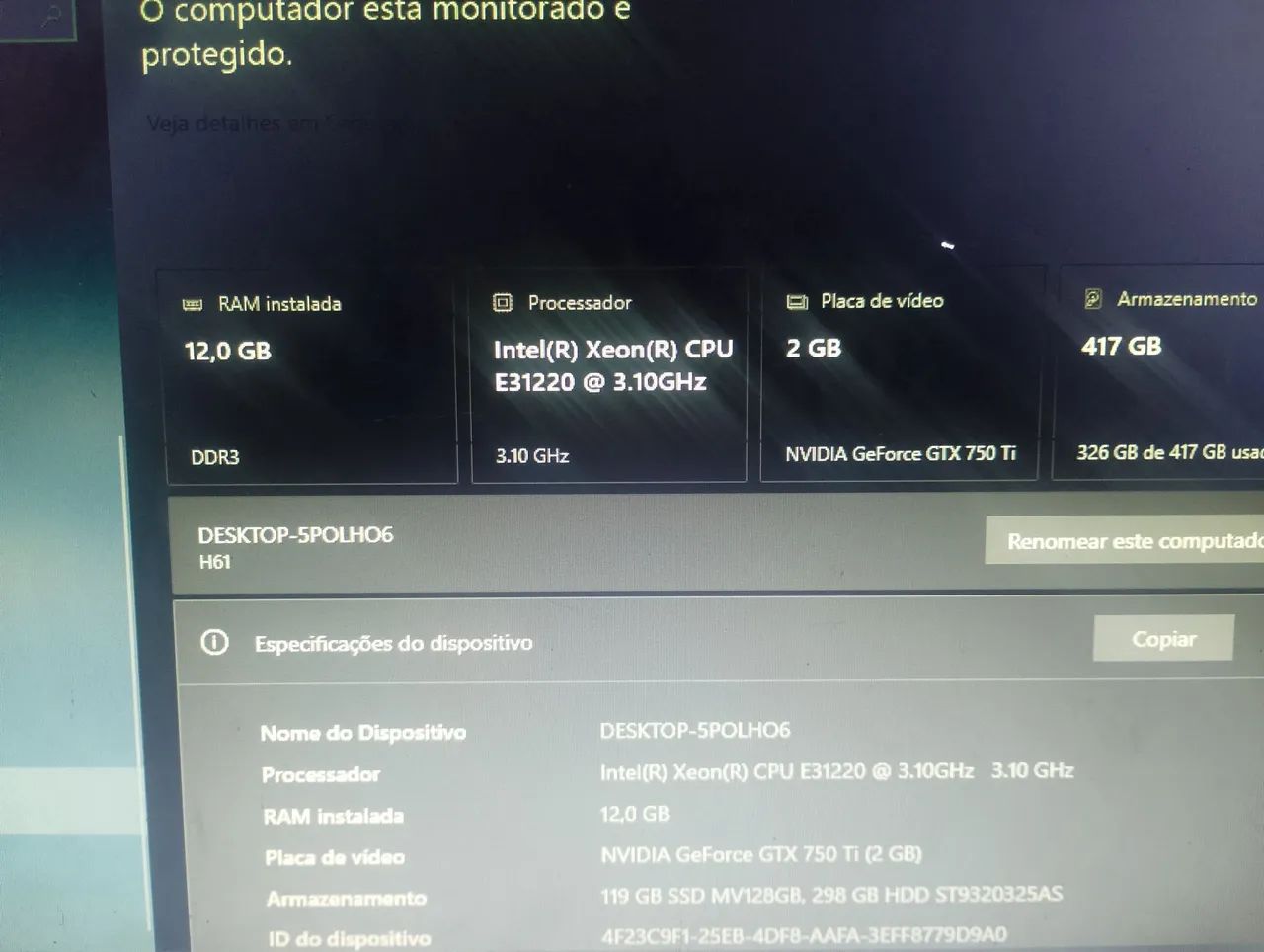 Vendo computador de entrada para tarefas e jogos básicos - Foto 3