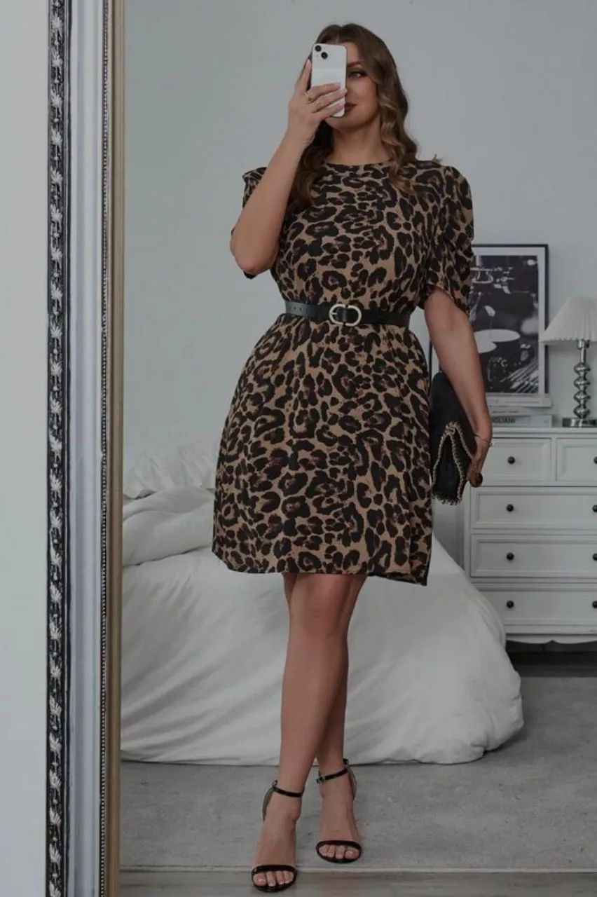 ? Vestido estampa oncinha ? - Foto 3