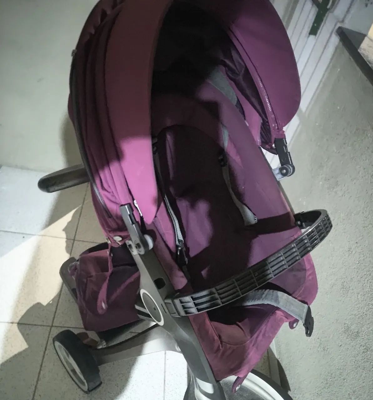 Carrinho Stokke Xplory com Moisés + Bebê Conforto + Bolsa
