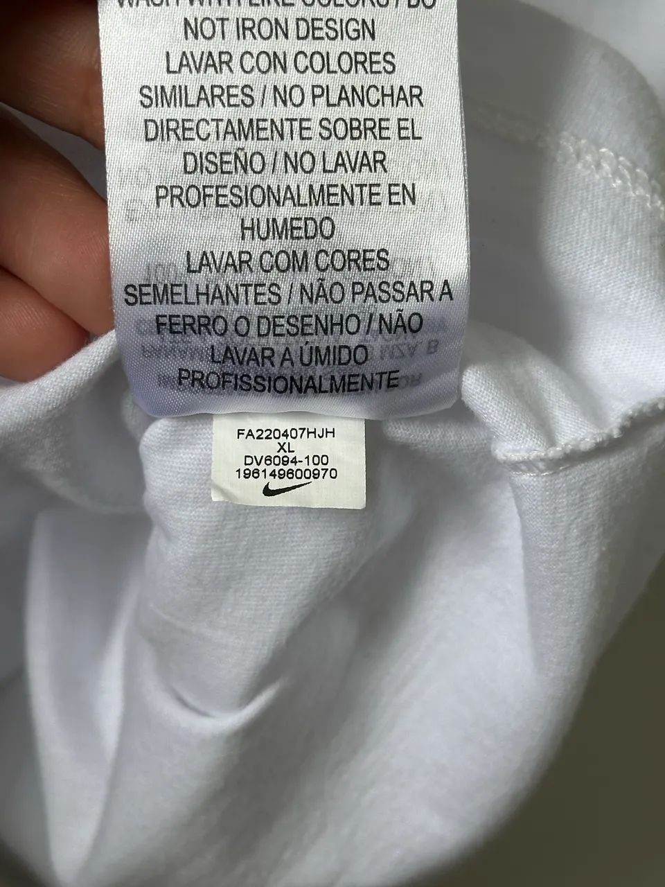 Camiseta Nike branca original - Foto 3