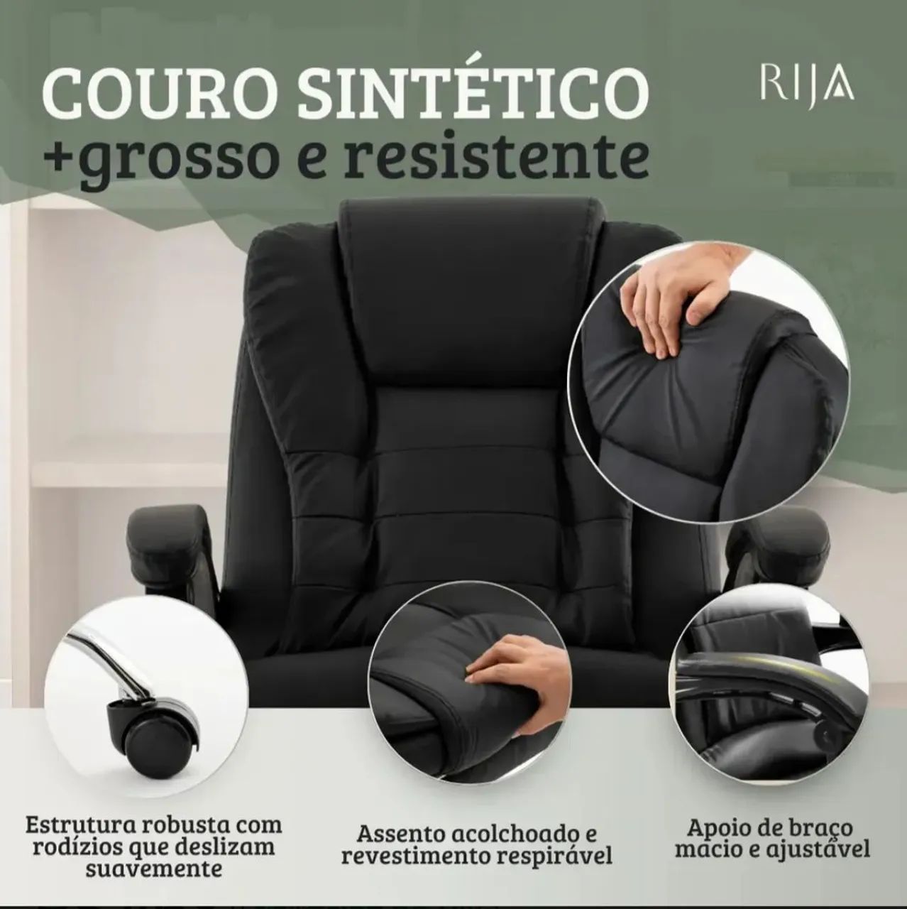 Cadeira de escritório  - Foto 4