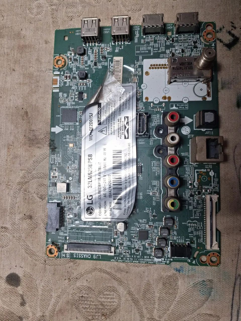placa principal lg 32lm625bpsb