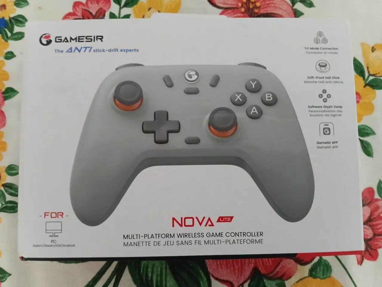 Controle GameSir Nova Lite (PC/Android/iOS/Switch)