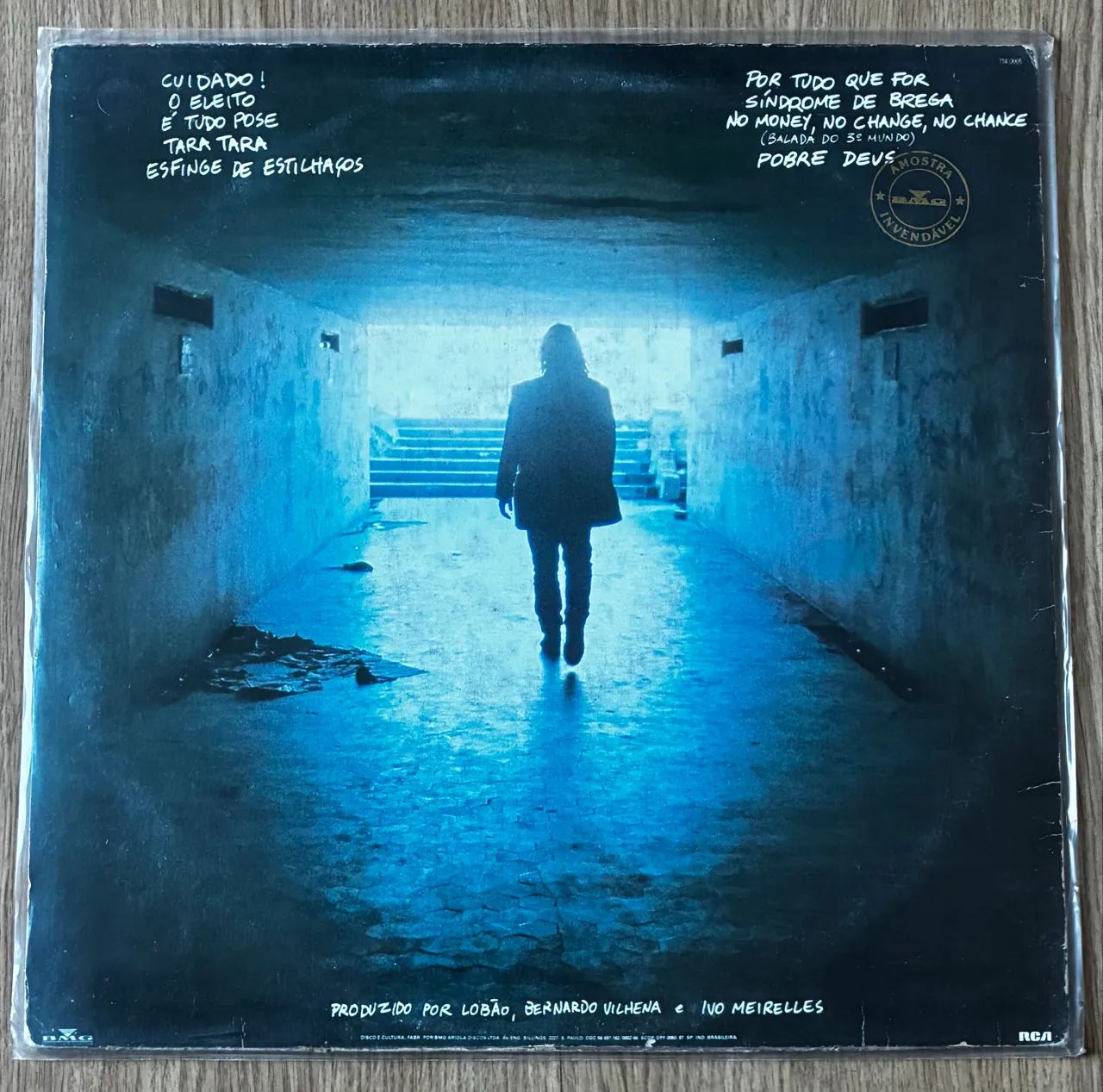 Disco de vinil Lobão Cuidado - Foto 2