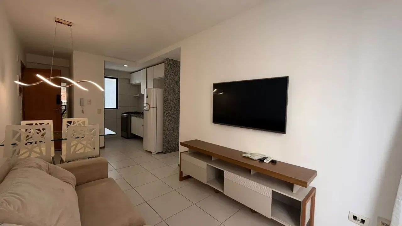 Apartamento 02 Quartos mobiliado Edf. Ideal Prince com 55m². Boa Viagem - Foto 3
