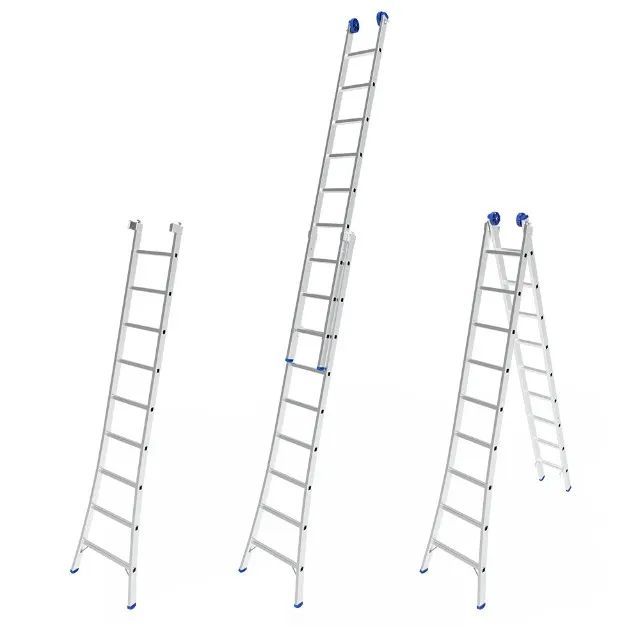 Escada Extensiva Mor 2x9 de alumínio