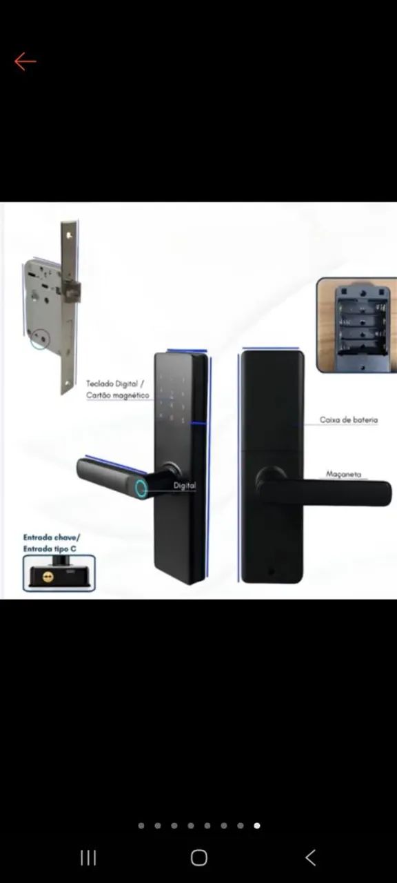 Fechadura digital biometrica... - Foto 4