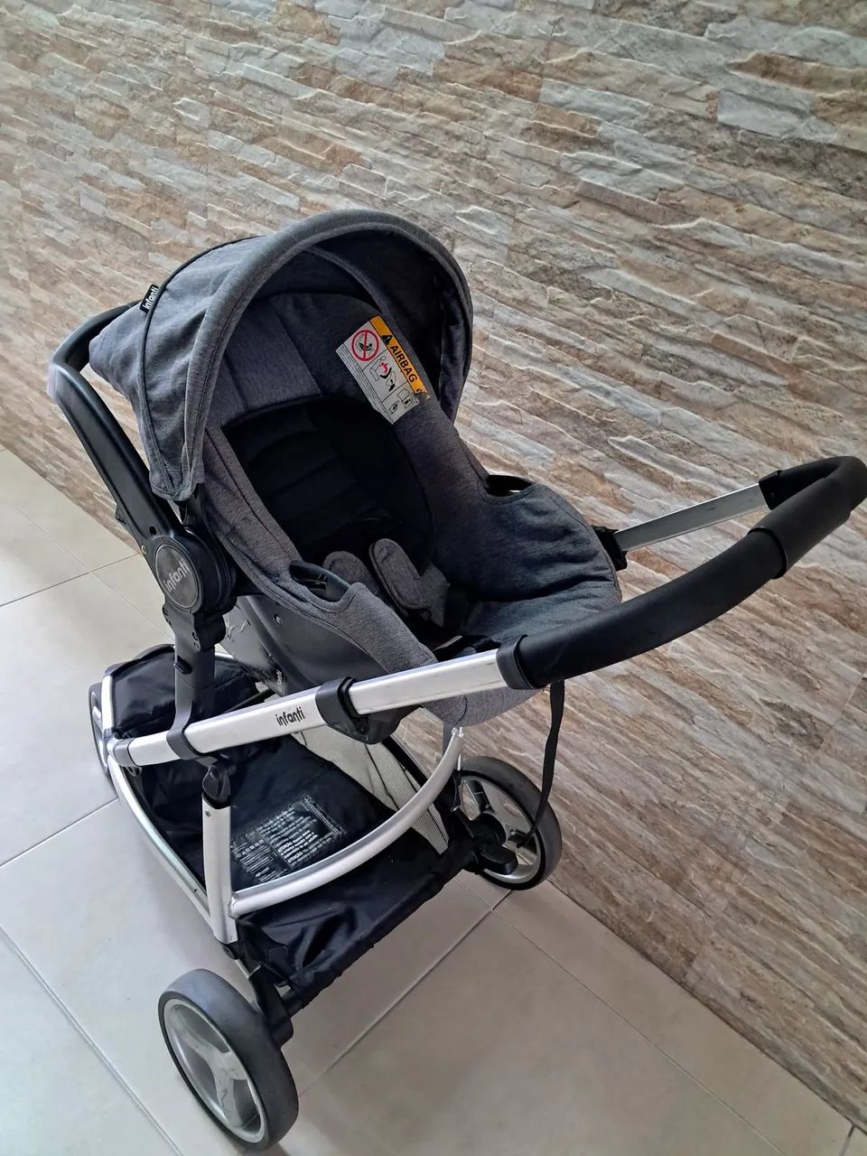 Carrinho de bebê 3x1  - Foto 5